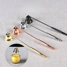 Alloy Candle Extinguisher Tool candle Snuff Bell Shaped for candle Flame Cover