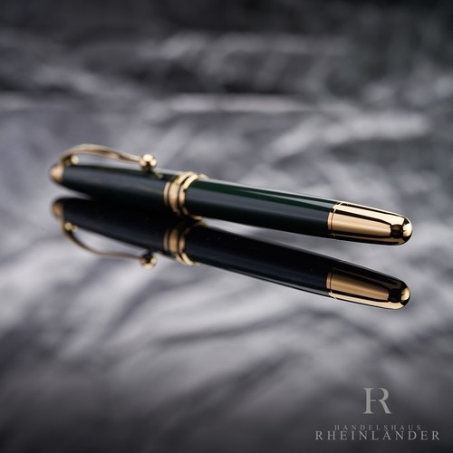 Montblanc The Origin Collection Classique Rollerball Green Resin ID 131343 - Picture 3 of 6
