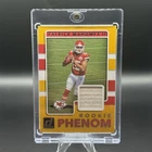 2017 Panini Donruss Rookie Phenom Jersey Patrick Mahomes II #7 RC Chiefs