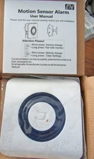 Nnew EverNary BW PIR-1T1 White Wireless Motion Sensor Alarm Free US Shipping