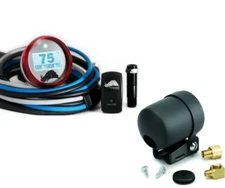 Razorback 3.2 Red Dimmable Infrared CVT Belt Temp Gauge with AutoMeter Mount