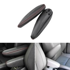 L&R Leder Armlehne Abdeckung Seat Armrest Cover Für Citroen C4 Peugeot 307 08 09