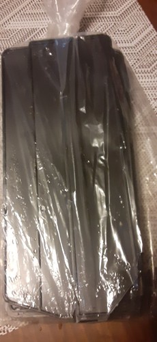 Uline 11" x 5" Teiler für stapelbare Behälter/schwarz/(6er Pack) S-12415D - Bild 2 von 2