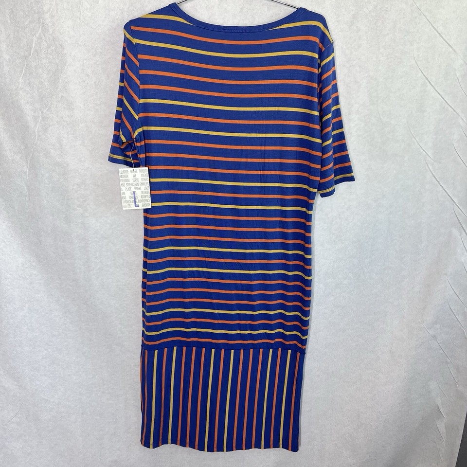 NWT LuLaRoe Julia Dress Gray Zigzag Pattern Plus Size 3XL
