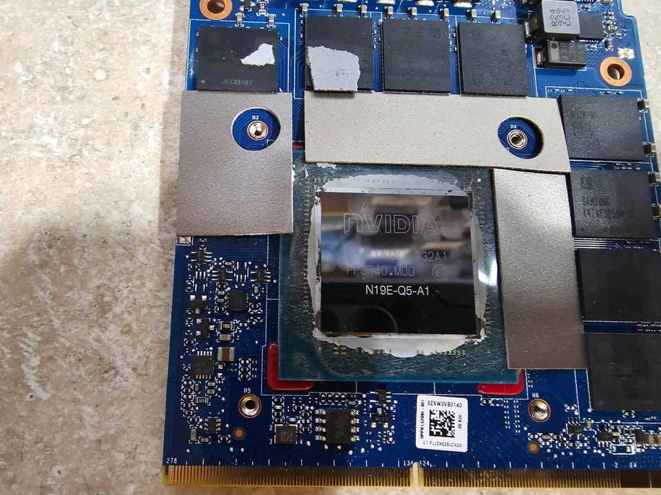 HP ZBook17 G6 Nvidia Quadro RTX 5000 16GB GPU Video Card L70632-001 Tested - Image 2 of 3