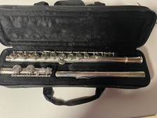 yamaha silver open hole flute