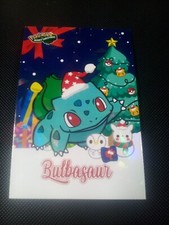 Pokemon 2024 Card Database Christmas Set Bulbasaur 1 Cracked Holo Peru US Seller