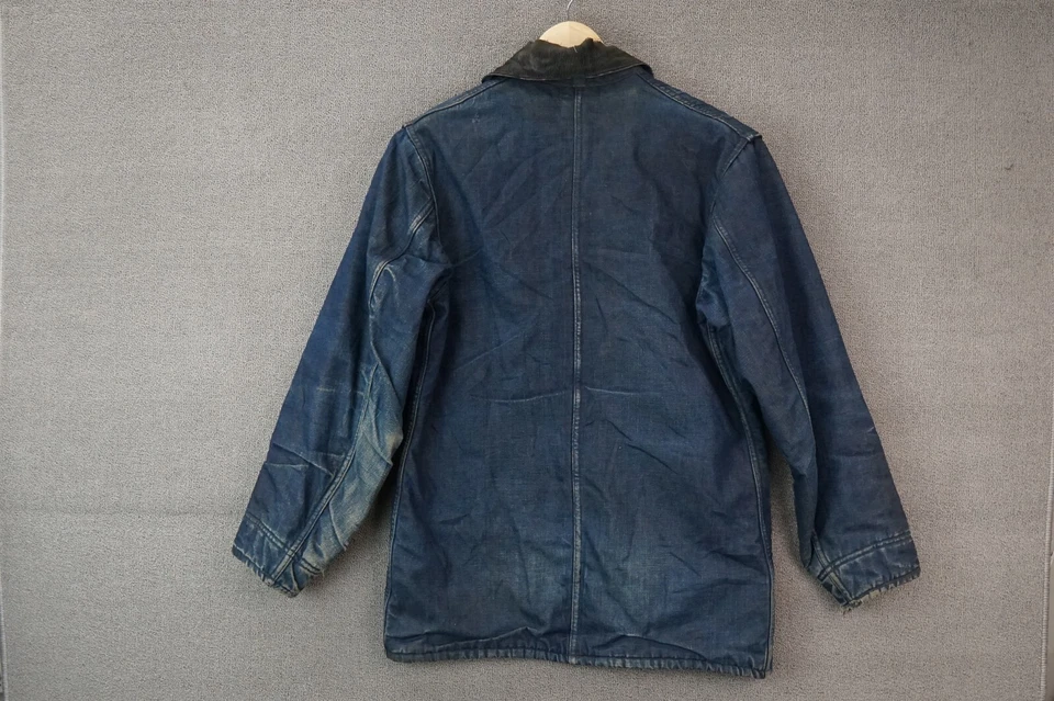 De Colección Carters Watch The Wear Denim Pana Cuello Manta Forrada Tareas Chaqueta L Foto 4 de 4