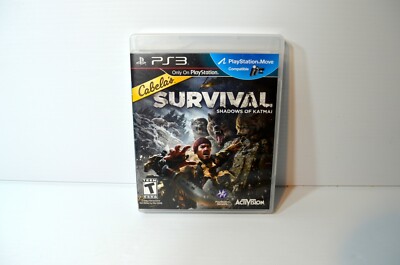 Playstation 3 PS3 Cabela s Survival Shadows of Katmai, Complete 