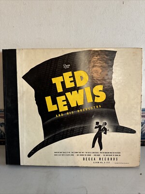 Ted Lewis And His Orchestra 4 Album Set