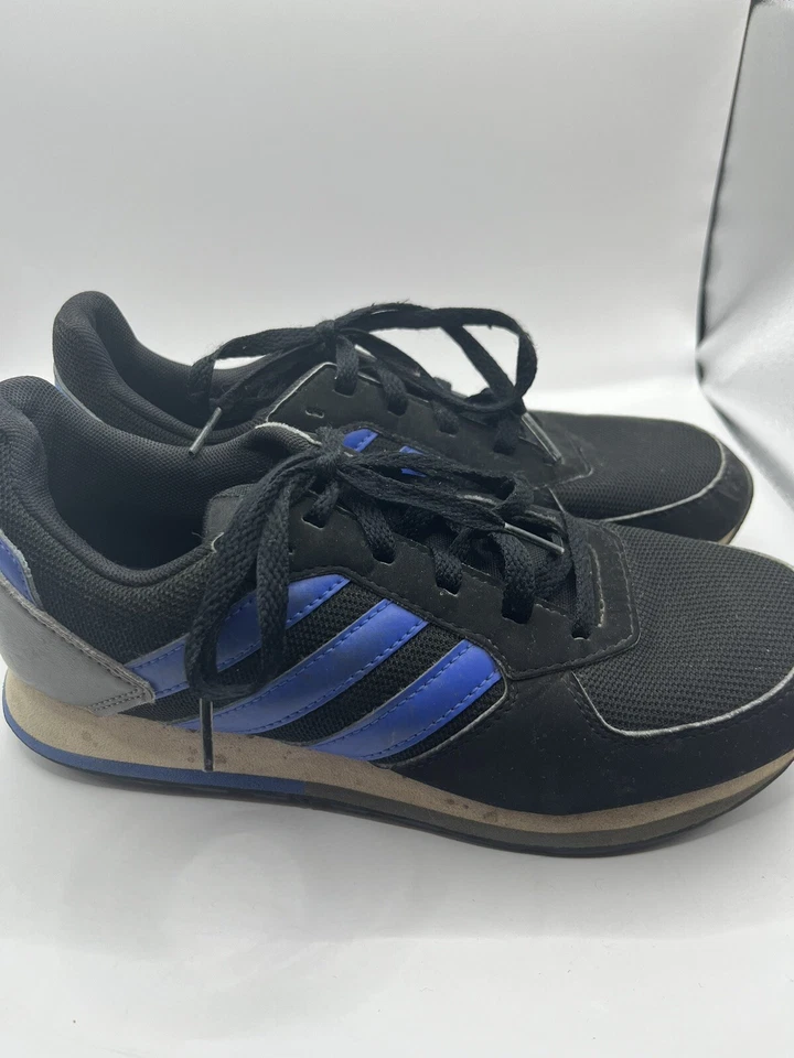 Shoes Universal Kids Adidas 8K K DB1855 Black-Blue Size 5 Kids - image 4 of 4