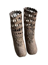 Antique Victorian Lace Baby Boots