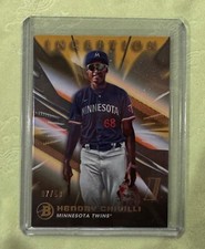 HENDRY CHIVILLI 2023 Bowman Inception #14 1st Initiation Gold Foil #’d /50 Twins