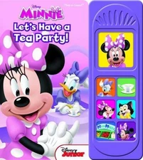 Disney Minnie Mouse - Let's Hve  Te Prty! Little Sound Book - PI Kids [Ply