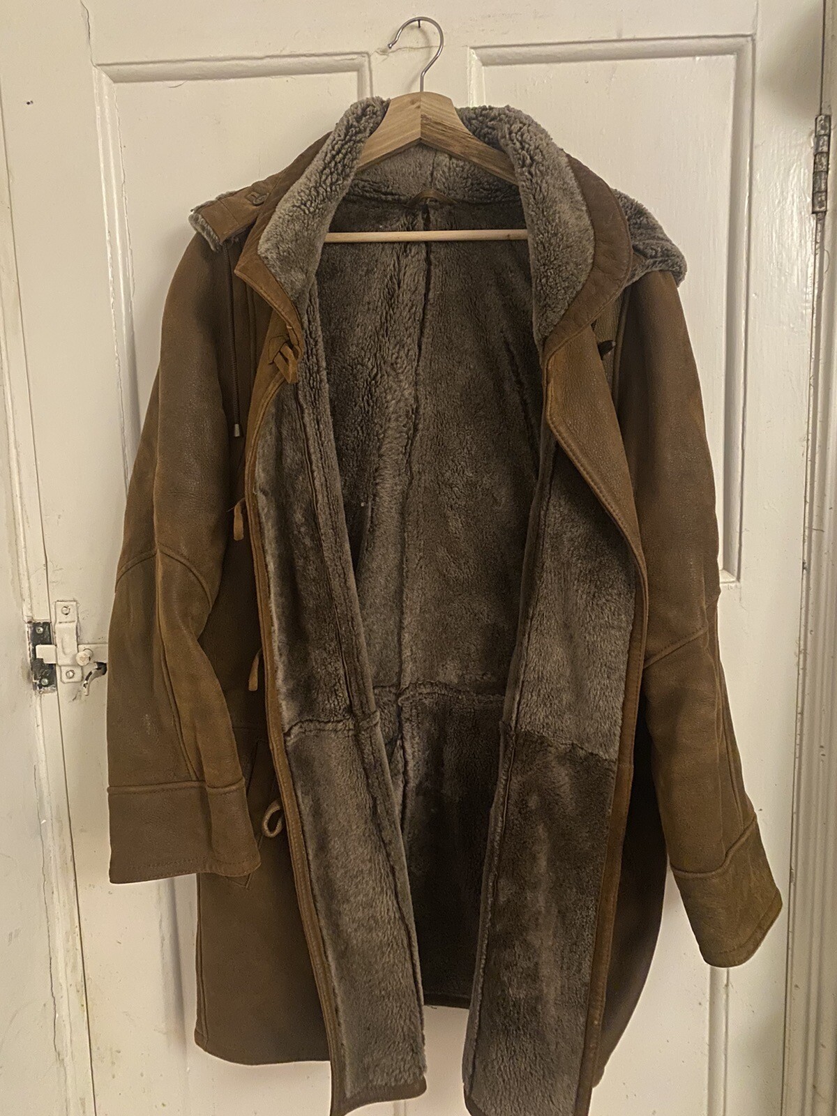 Celtic and Co Sheepskin Shearling Coat Large eBay