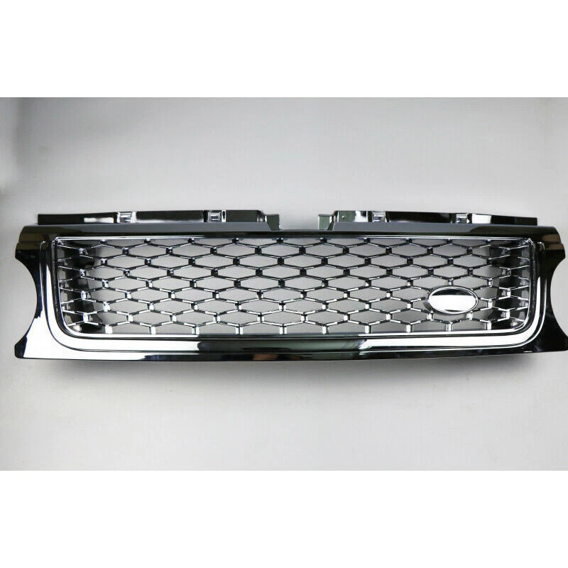 Parachoques delantero cromado de admisión de aire para Land Rover Range Rover Sport 2006-2013 Foto 2 de 3