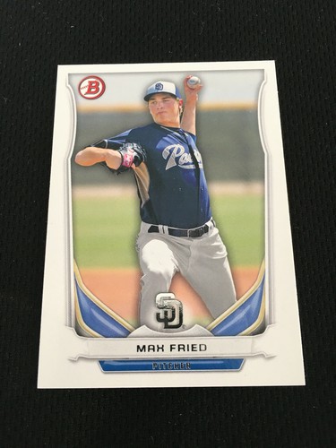 MAX FRIED ROOKIE BOWMAN 2014 ATLANTA BRAVES RC BASEBALL CARD EBay