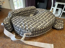 My Brest Friend Deluxe Nursing Pillow for Breastfeeding & Bottle Feeding, Enhanc