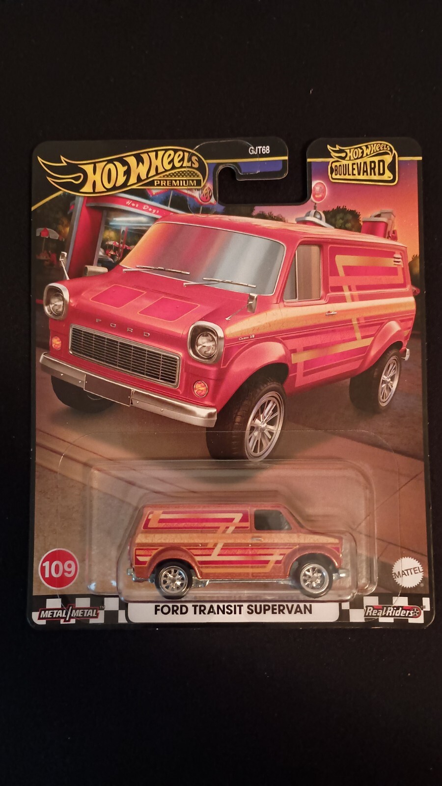 Hot Wheels Boulevard Ford Transit  Supervan 109