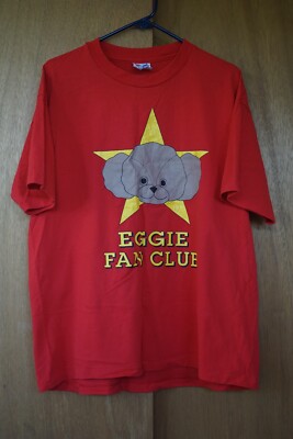 Vintage Hanes Eggie Fan Club Men's XL T-Shirt RN# 15763