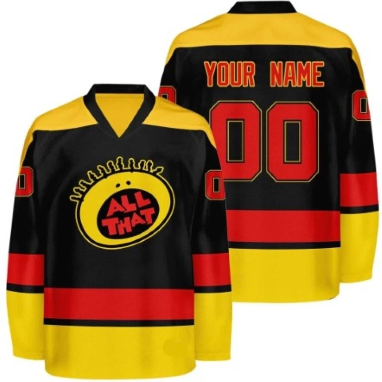 Hockey jersey with your name cheap