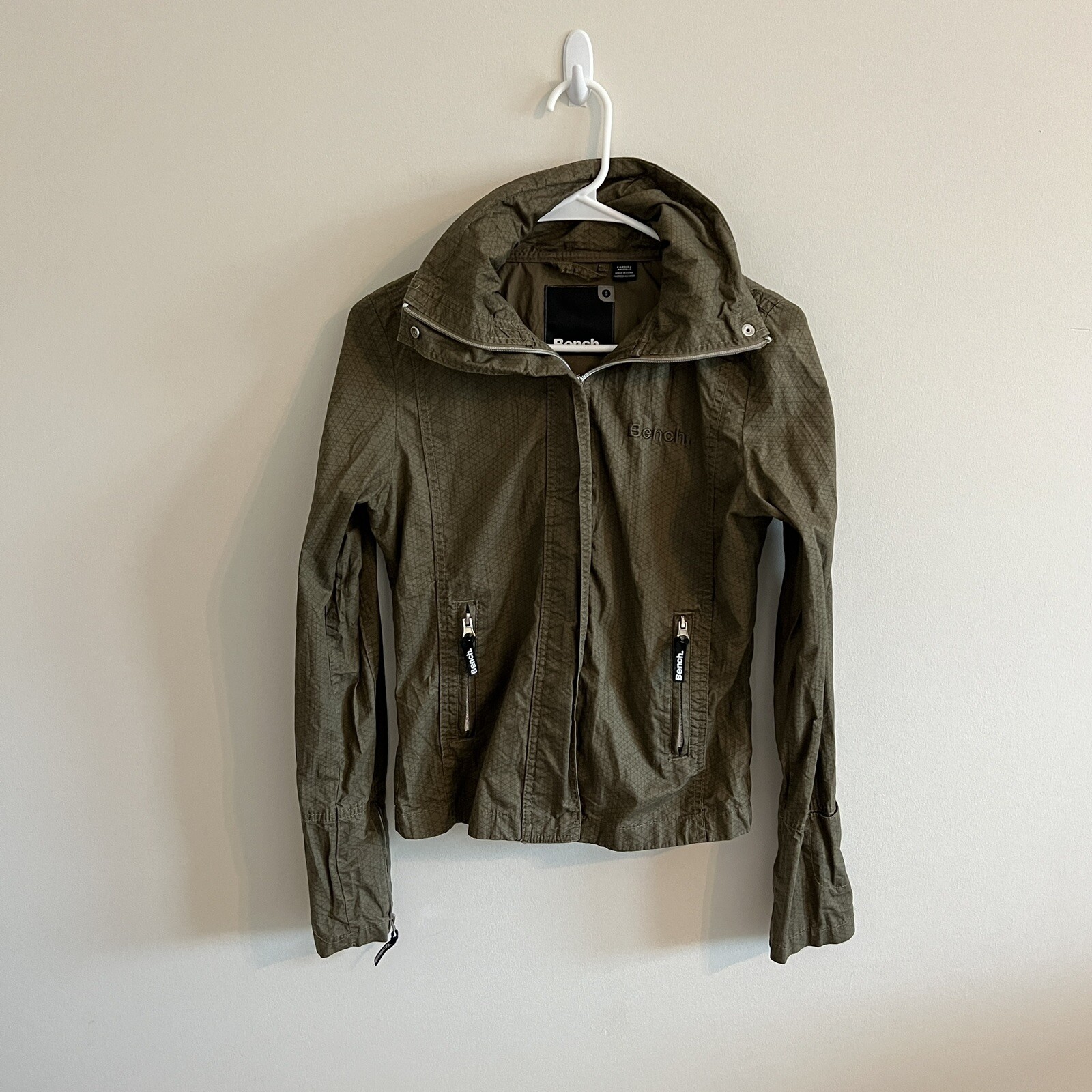 BENCH urbanwear military utility jacket in green wome… Gem