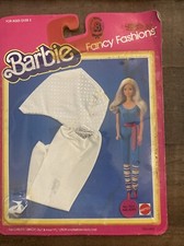 Barbie Fancy Fashions Outfit Mattel 7511 Dress Shoes Vintage 1983 HTF
