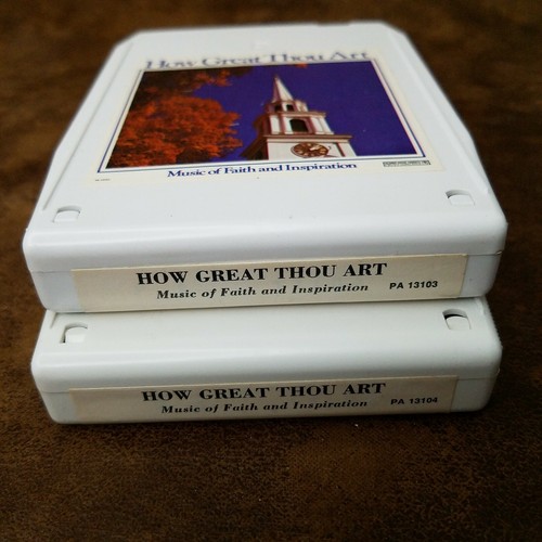 How Great Thou Art Music of Faith & Inspiration 2 8 Track Tapes 1976 CBS - Bild 4 von 9
