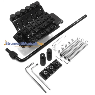 STRUMENTIMUSICALITOP Ponte Floyd Rose Licensed Tremolo Nero Chitarra Elettrica