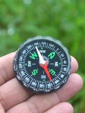 1x Outdoor Portable Compass For Camping Hiking Guider Survival Navigation