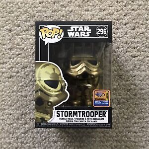 2021 Funko Pop Stormtrooper #296 Metallic Star Wars Wondercon Official Sticker | eBay