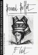 Bernard BUFFET, Affiche 2005 - GALERIE MAURICE GARNIER - SAINT CAST