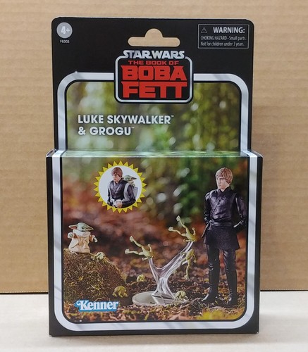 Star Wars Luke Skywalker & Grogu The Book of Boba Fett Jedi 2023 with Frogs
