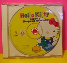 Hello Kitty Fun Shapes & Numbers 1996 PC & MAC CD Rom Game