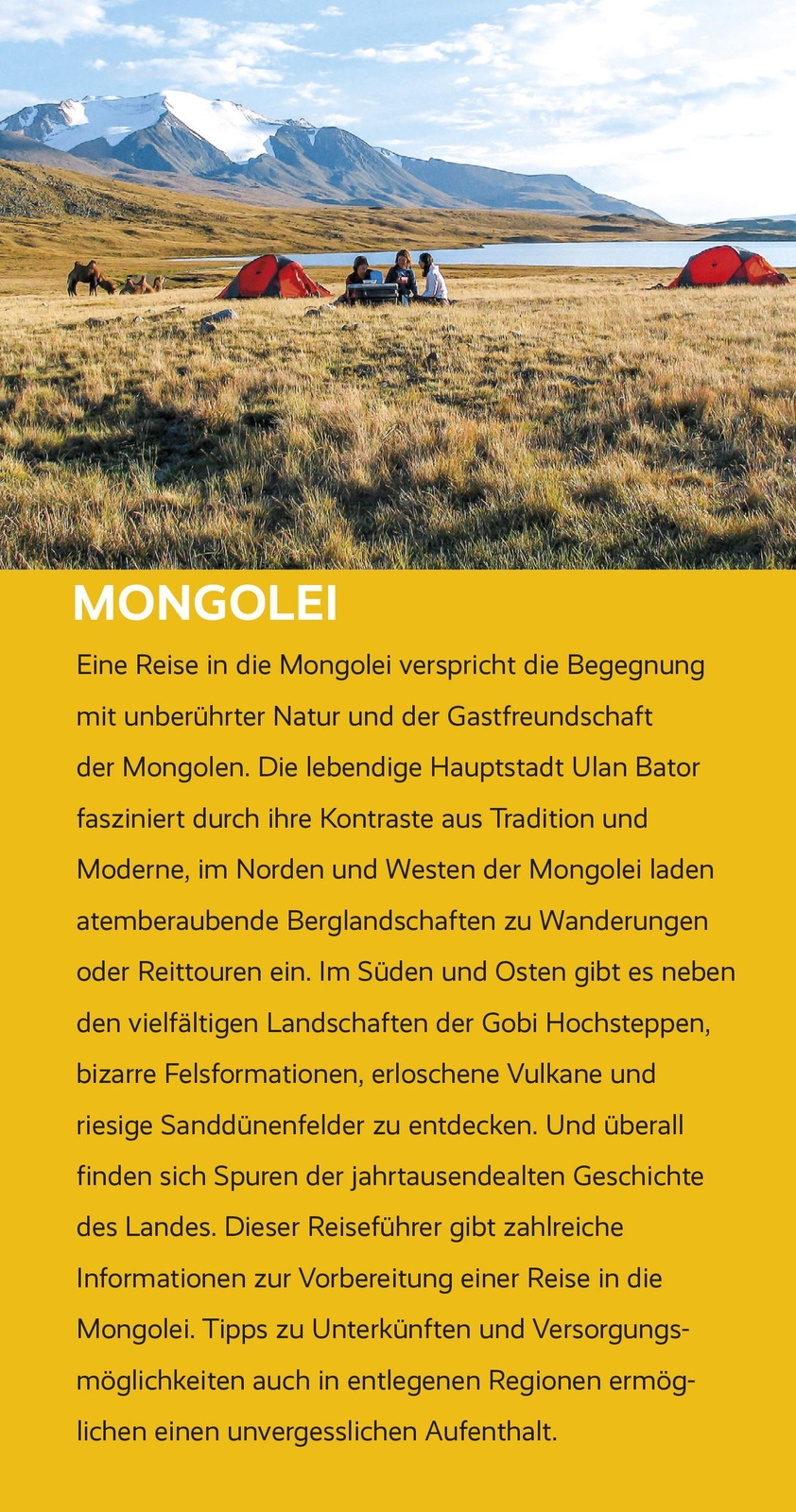 Thumbnail - Trescher Reiseführer Mongolei - Marion Wisotzki - 9783897945500