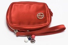 Giorgio Armani Pochette Mini Polso Cristallo Raso Rosso