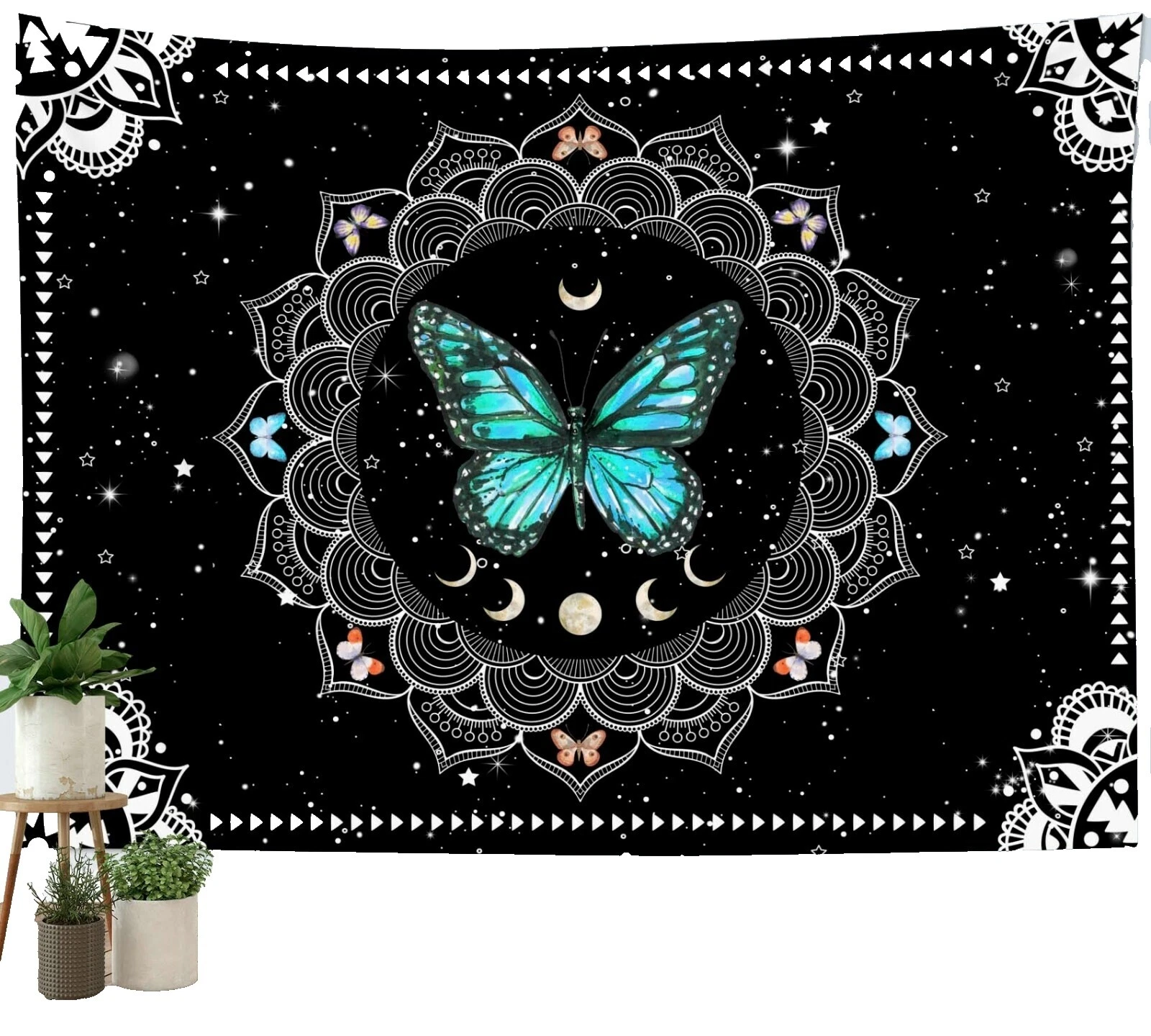 Mandala Sports Tapestry Tapestries
