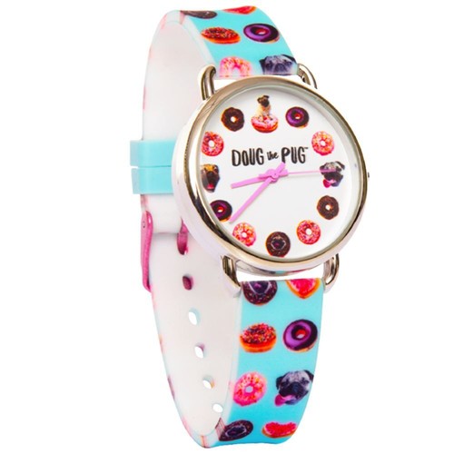 Mighy Mojo Doug The Pug Collector Watch Dog Lovers Unisex Analog Limited Edition - Picture 3 of 4