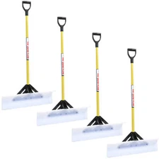 4PK The SnowPlow Snow Puserh Snow Shovel 30" 50530 The Snow Plow Shovel Pusher