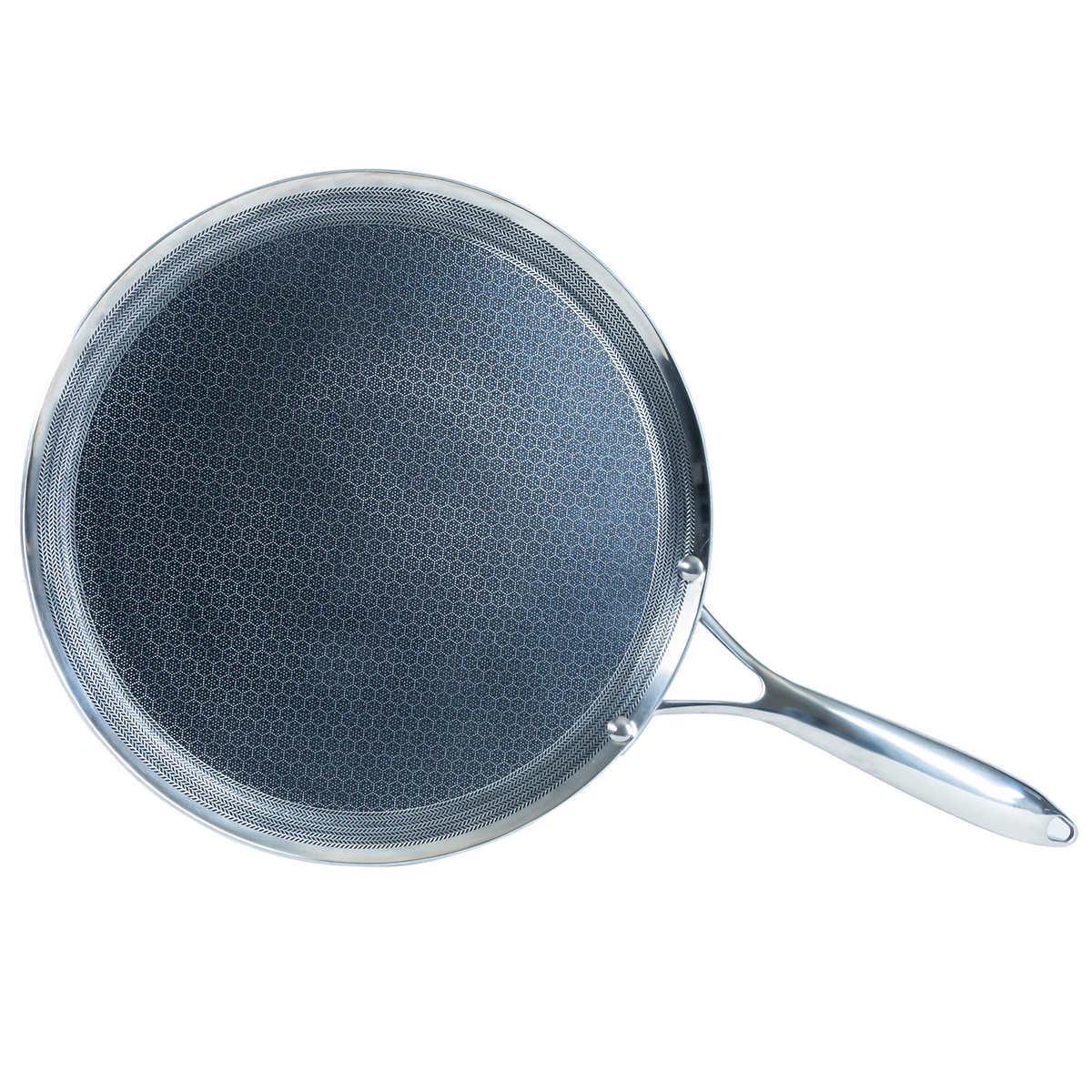 HexClad Commercial 12" Griddle Pan Nonstick Oven Dishwasher Safe