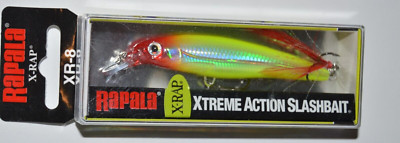rapala x-rap xrap xr-8 xr08 cln 3 1/8'' 1/4oz suspending jerkbait clown