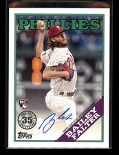 2023 Topps Bailey Falter #88BA-BF 35th Anniversary Autographs