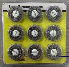 9 Pack SH70/71 Replacement Heads Blades Philips Norelco Shaver NEW Sealed 2.22 per gallon