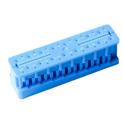 Endo Measuring Block Holder Stand Dental File Ruler Endodontic Supply Plastic
