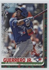 2019 Topps Holiday WalMart Mega Box Metallic Snowflake Vladimir Guerrero Jr 2d9
