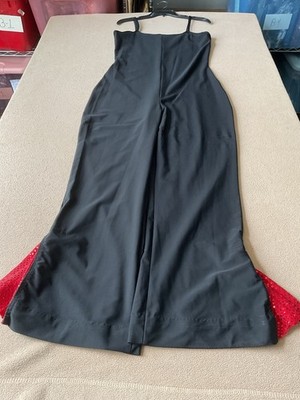 Band Shoppe (First Place, Start Here) Dance Jumpsuit, Glitter@ankles Sz. XL. E3