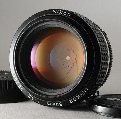 US Stock Mint SIC Nikon NIKKOR 50mm F/1.2 Ai-S AIS MF Standard Lens #4249