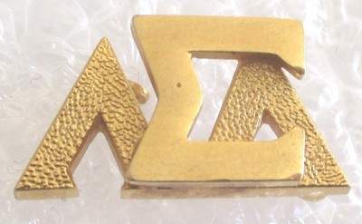 Vintage Lambda Delta Sigma LDS Sorority Fraternity Member Badge Pin - Mormon