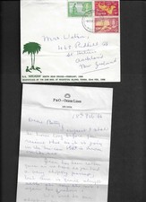 Tonga 1966 Tin Can Island Cover SS Arcadia Niuafo'ou to NZ 9d combin. franking