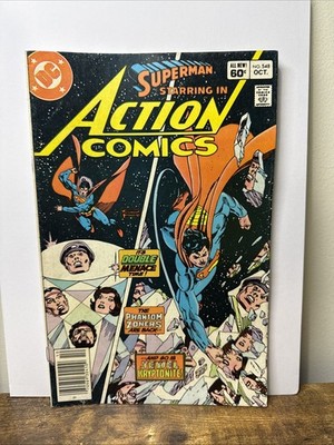 Action Comics #548 Newsstand Variant (DC Comics October 1983)